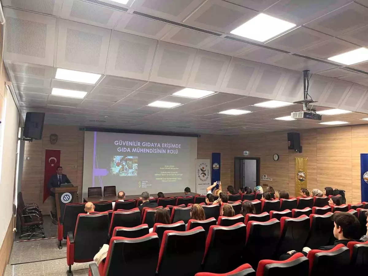 Edirne'de Gıda Mühendisleri Günü Kutlandı