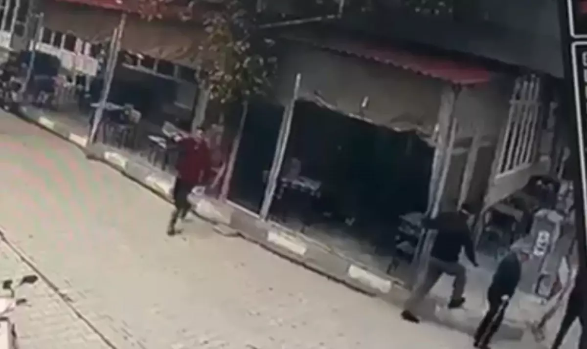 İpsala'da Cinayet Anı Kamerada