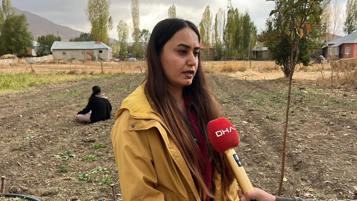 Yüksekova'da Kadın Kooperatifinden Safran Denemesi