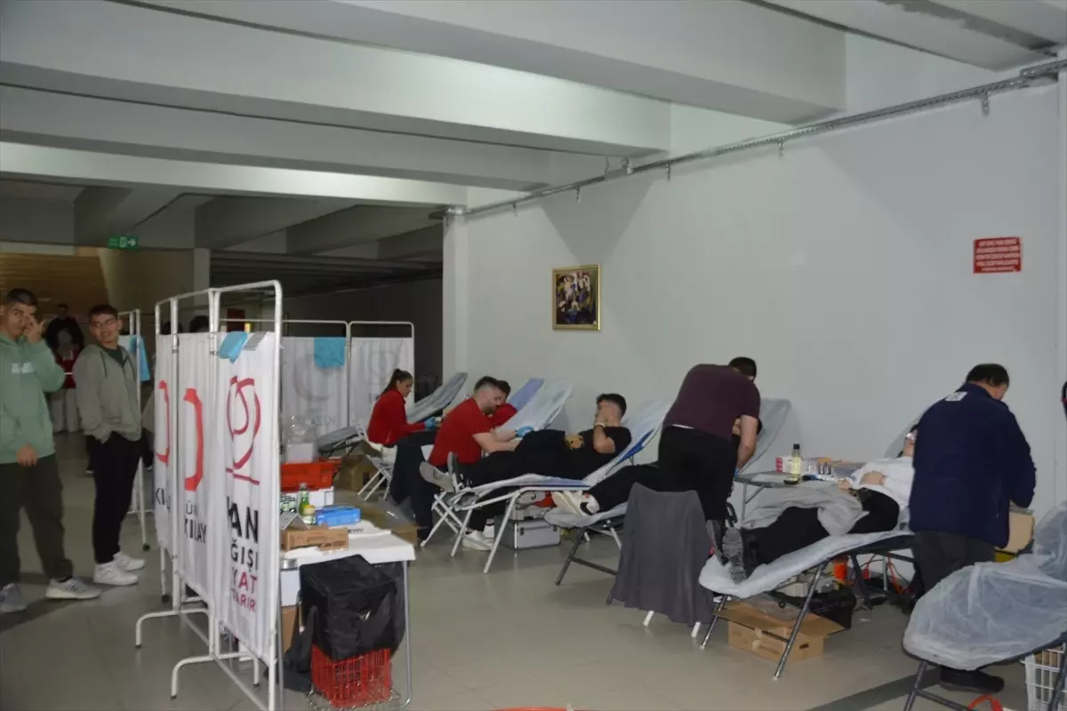Kızılay'dan Havza MYO Öğrencilerine Kan Bağışı Kampanyası