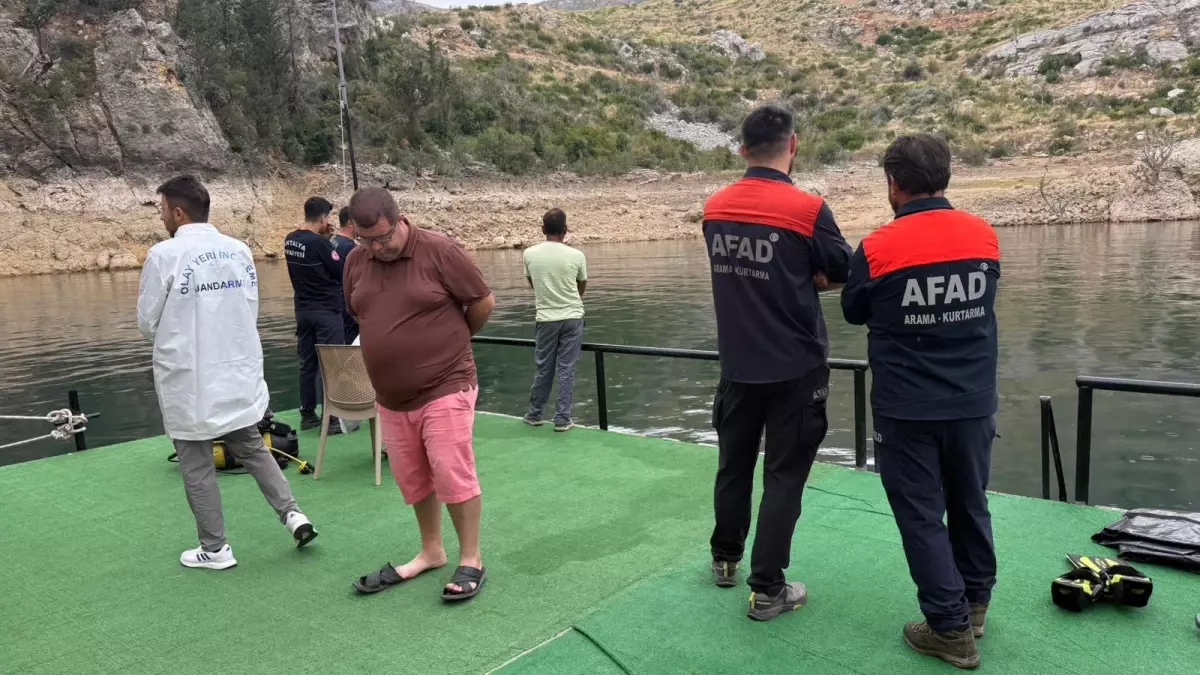 İrlandalı Turist Oymapınar Barajı'nda Kayboldu