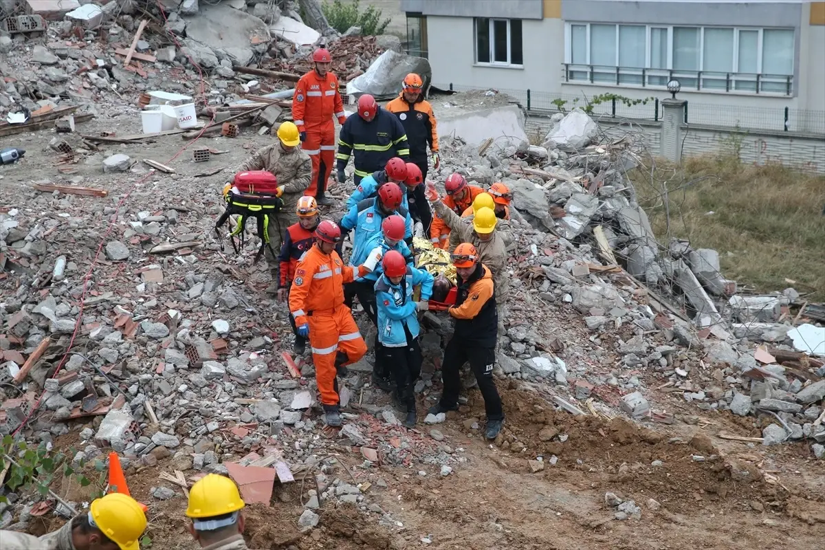 Kastamonu'da Deprem Tatbikatı Gerçekleştirildi