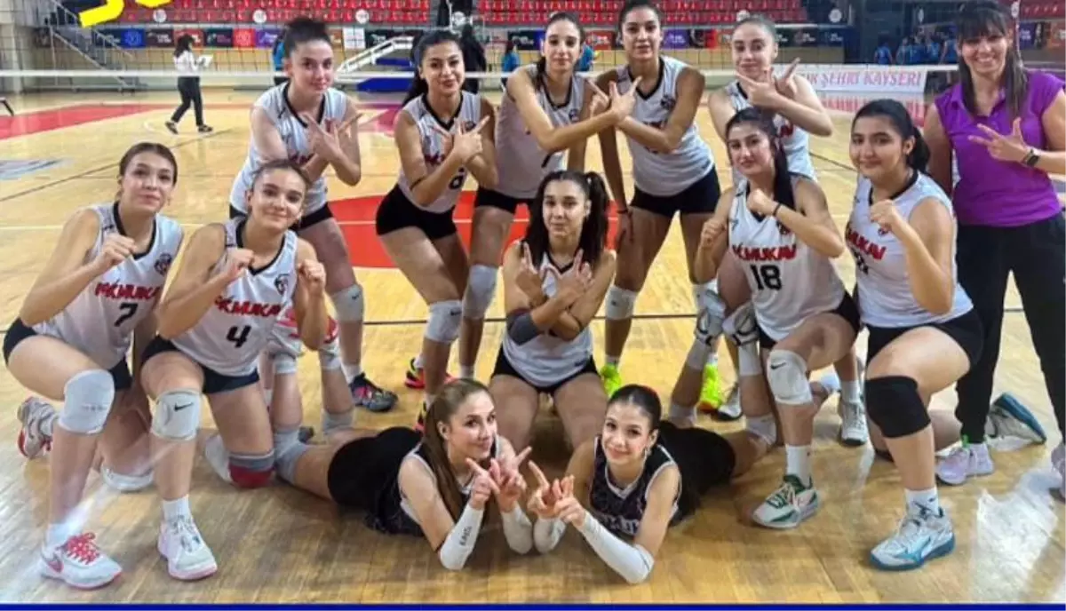 Kayseri Voleybol Kulübü Yıldız Kız Takımı, Sezonu Galibiyetle Açtı
