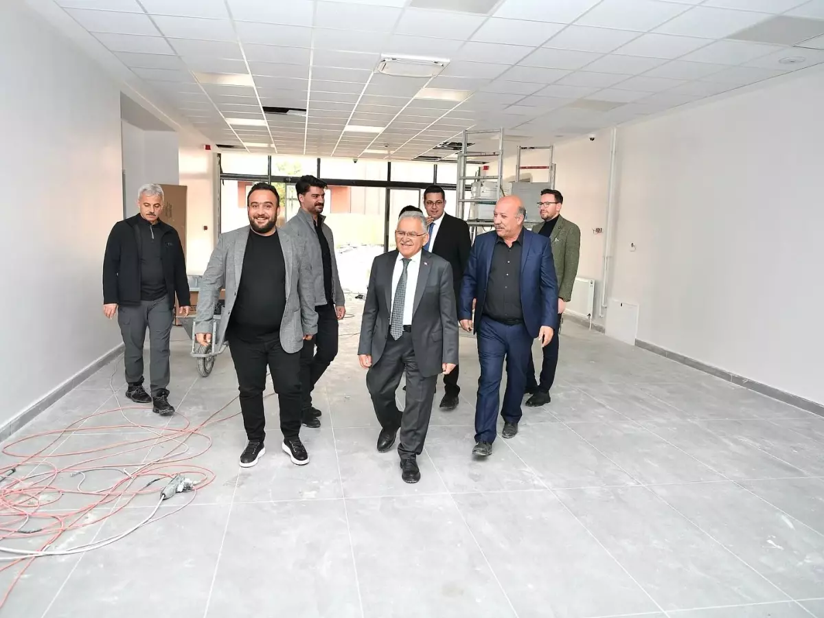 Kayseri'de Alzheimer Aktif Yaşam Merkezi İnşaatı Hızla Devam Ediyor