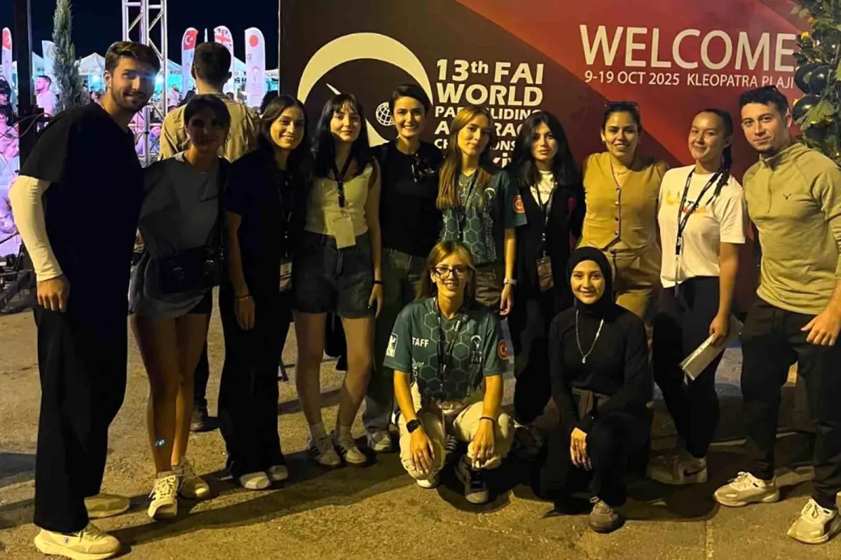 ALKÜ, Dünya Yamaç Paraşütü Şampiyonası'nda Aktif Rol Üstlendi