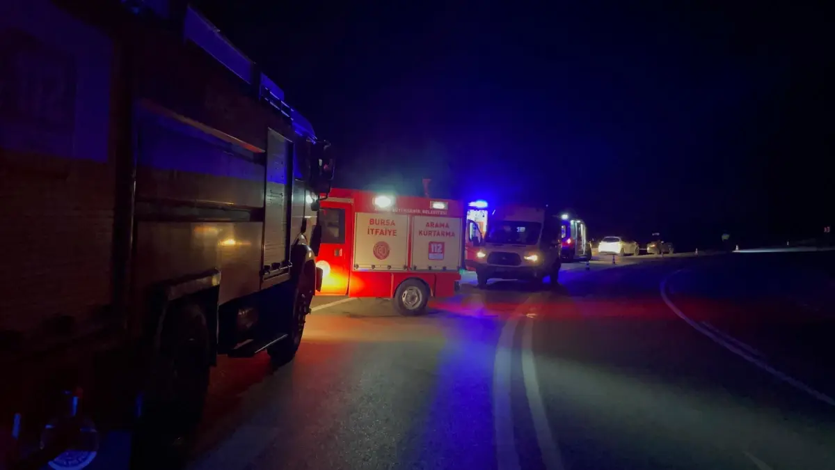 İznik'te TIR Kazası: 1 Ölü, 1 Yaralı