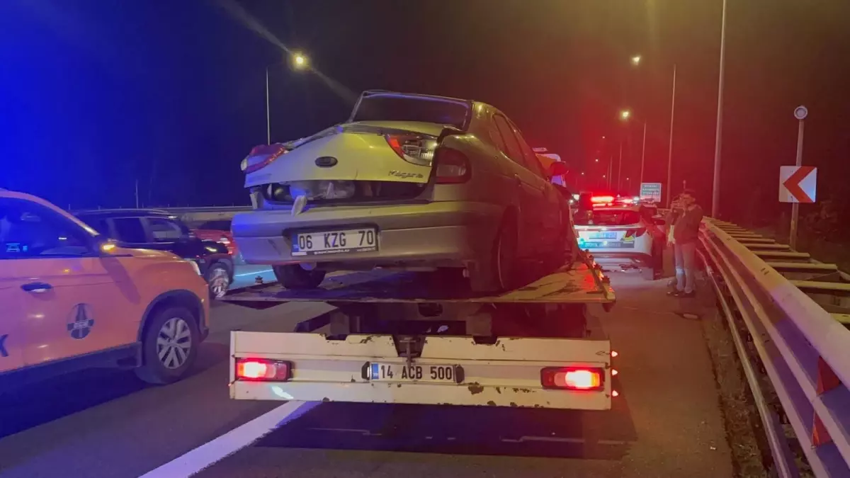 Bolu Dağı Tüneli'nde Kaza: 1 Ağır Yaralı