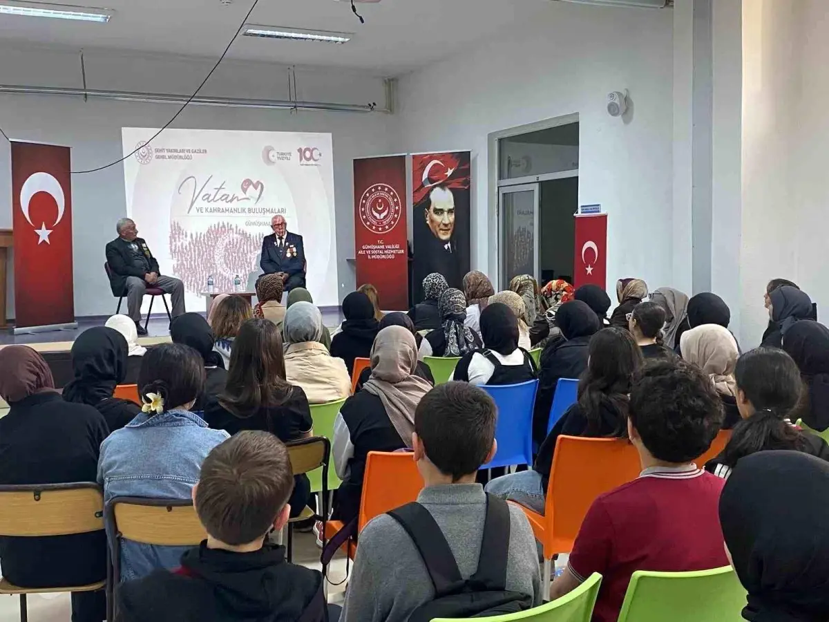 Gazilerden Öğrencilere Kahramanlık Hikayeleri