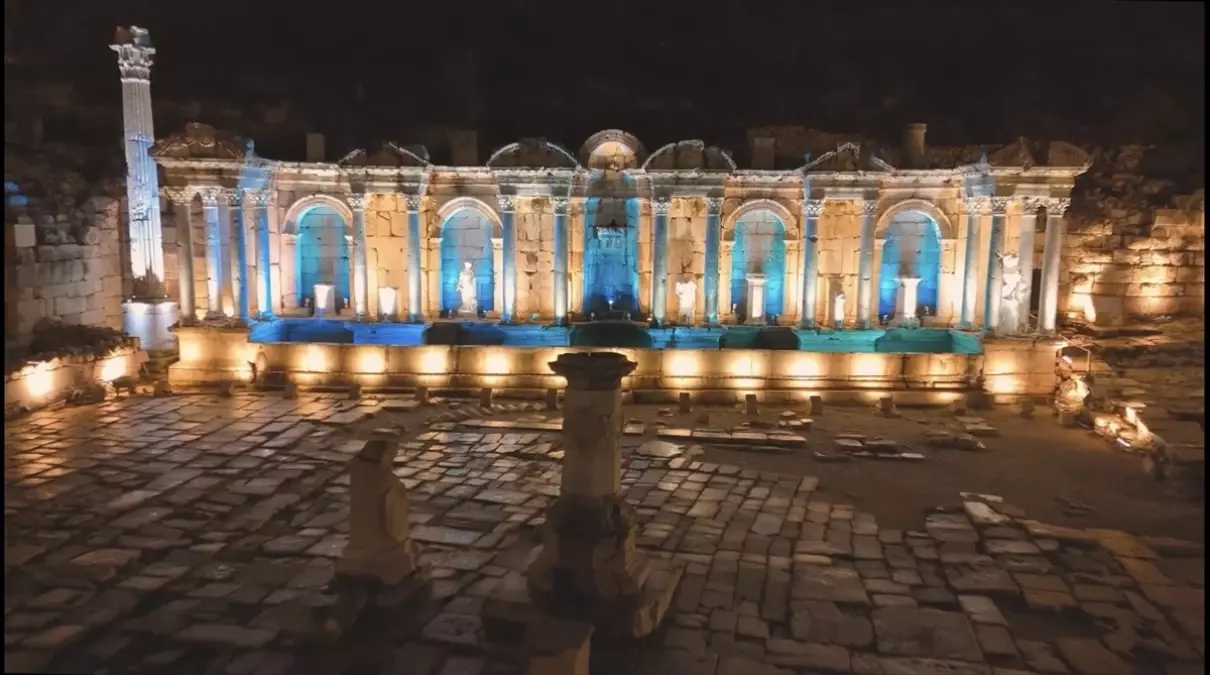 Sagalassos Gece Müze Deneyimi Başlıyor