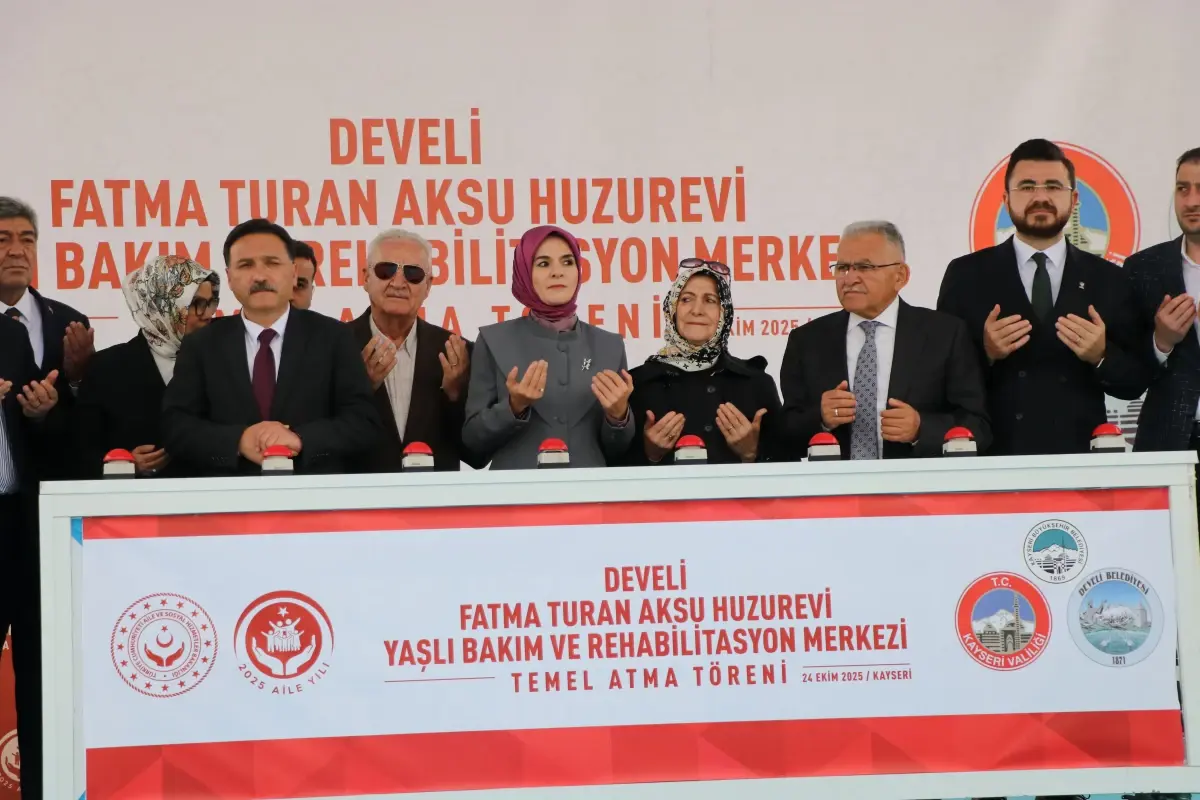 Yaşlılar için Yeni Huzurevi Temeli Atıldı