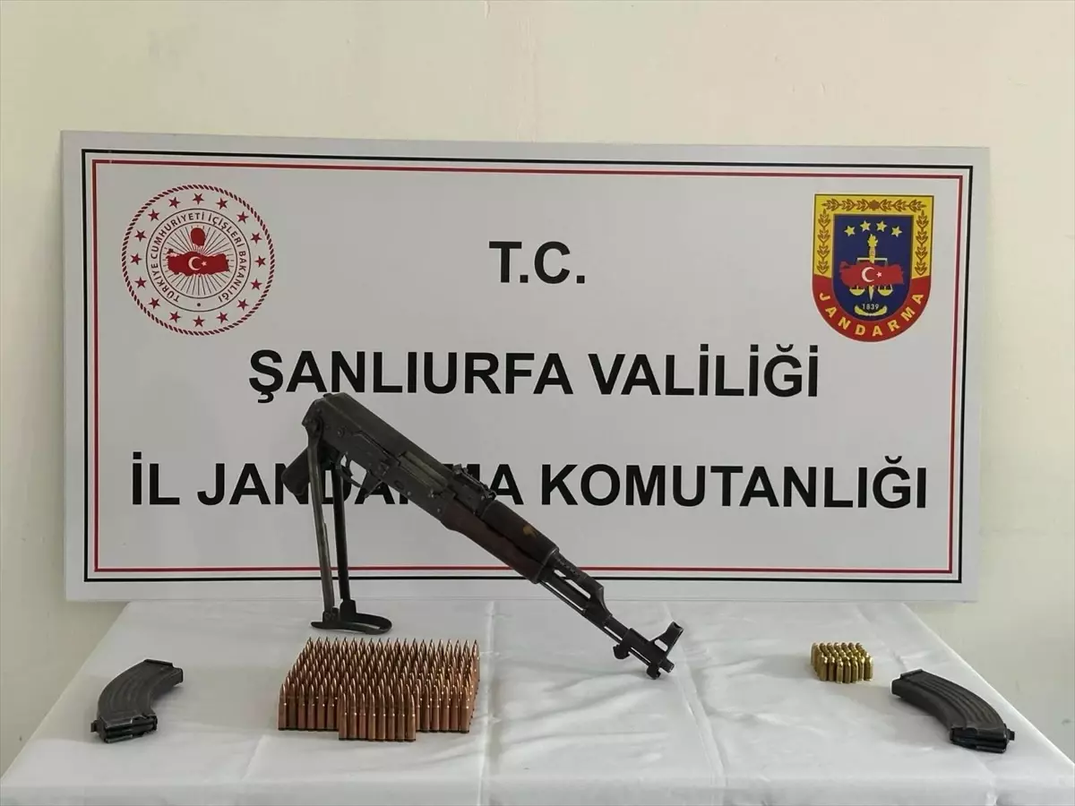 Şanlıurfa'da Silah Kaçakçılığı Operasyonu