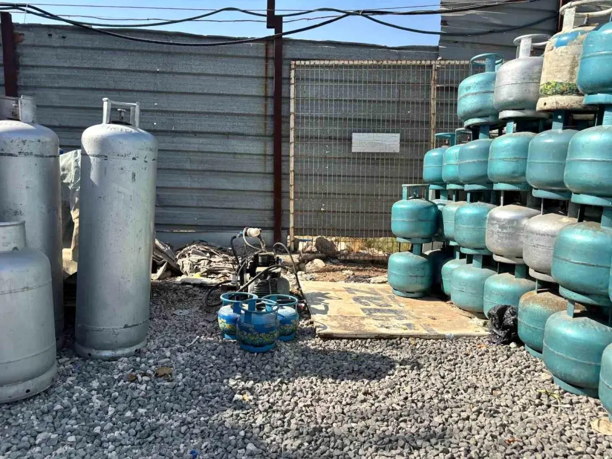 Şanlıurfa'da Usulsüz Tüp Dolumu Operasyonu