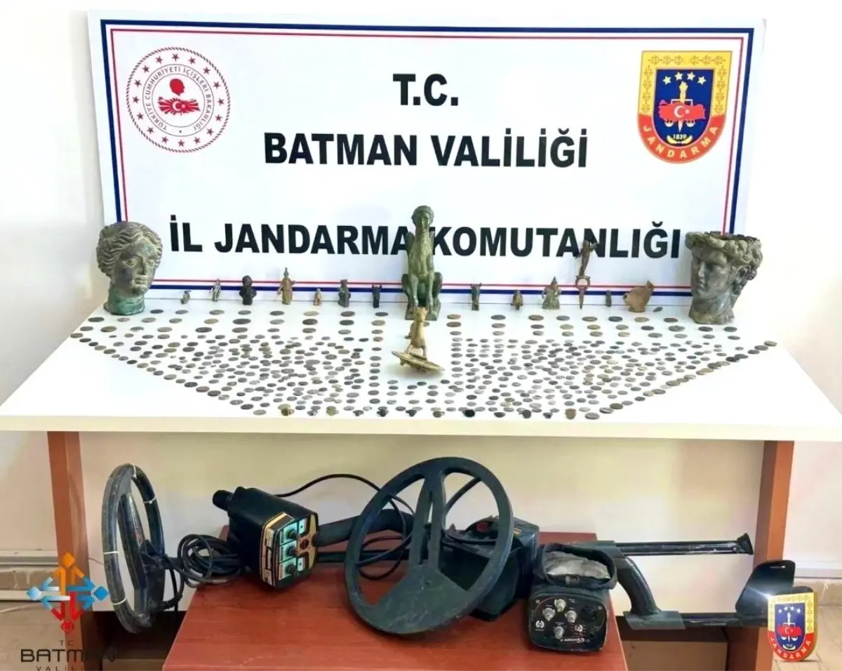 Batman'da Tarihi Eser Operasyonu