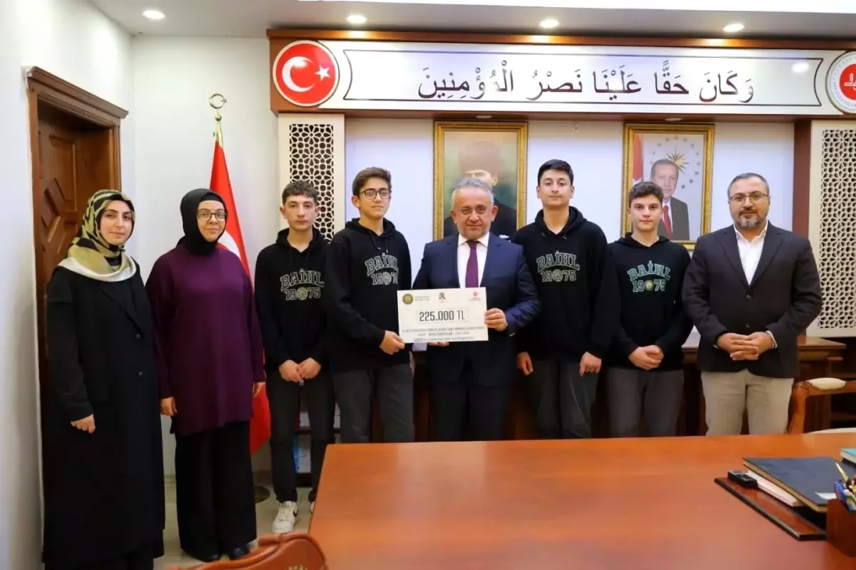 Bayburt İmam Hatip Lisesi'nden Filistin'e Destek
