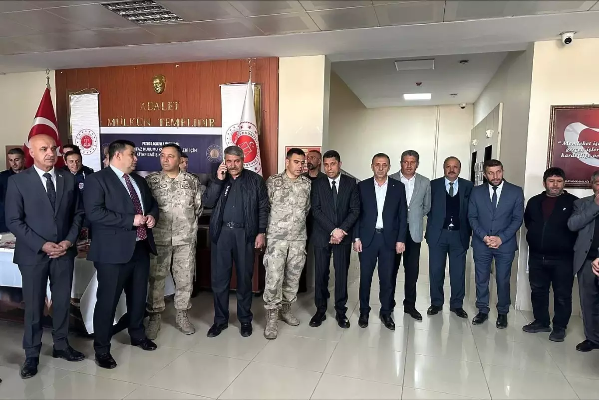 Patnos'ta Cezaevlerine Kitap Bağış Kampanyası Başlatıldı