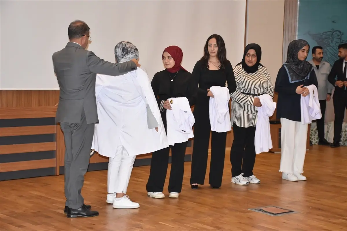 Şırnak'ta Beyaz Önlük Giyme Töreni