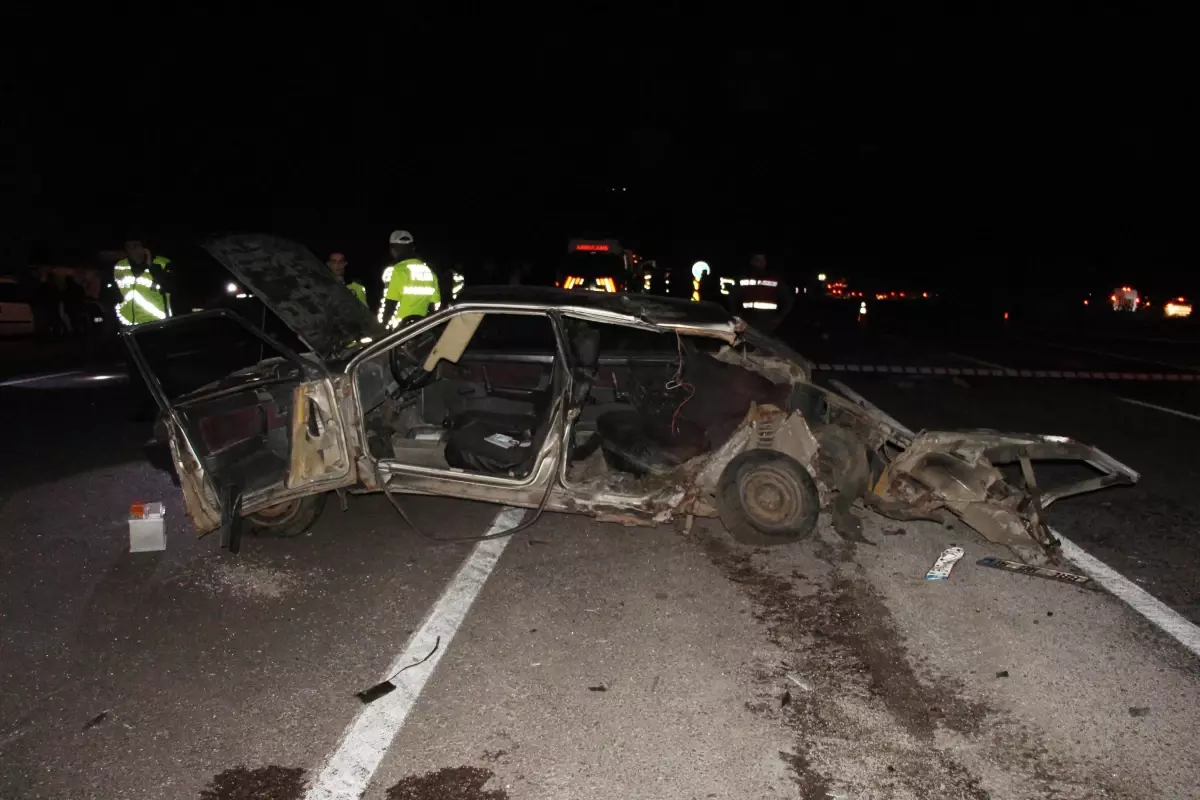 Çankırı'da Trafik Kazası: 1 Ölü, 3 Yaralı