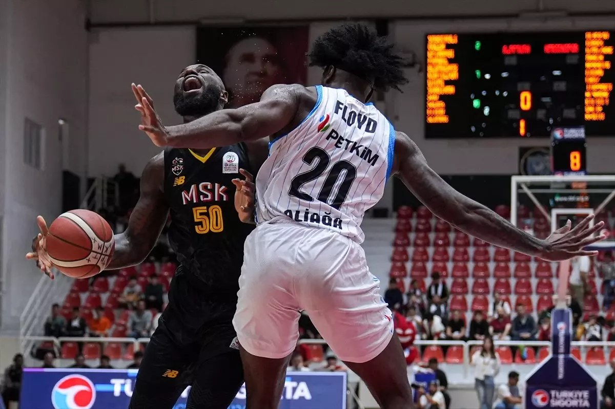 Aliağa Petkimspor, Mersinspor'u 90-86 Yendi
