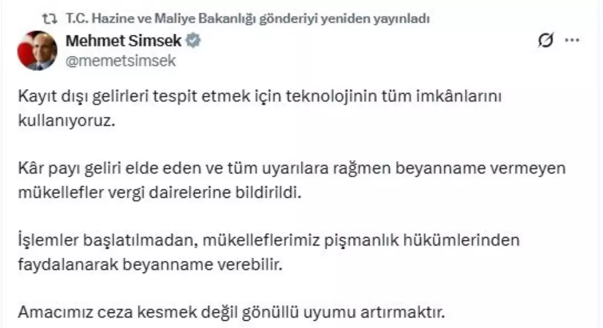 Kayıt Dışı Gelir Tespiti İçin Tekno Destek