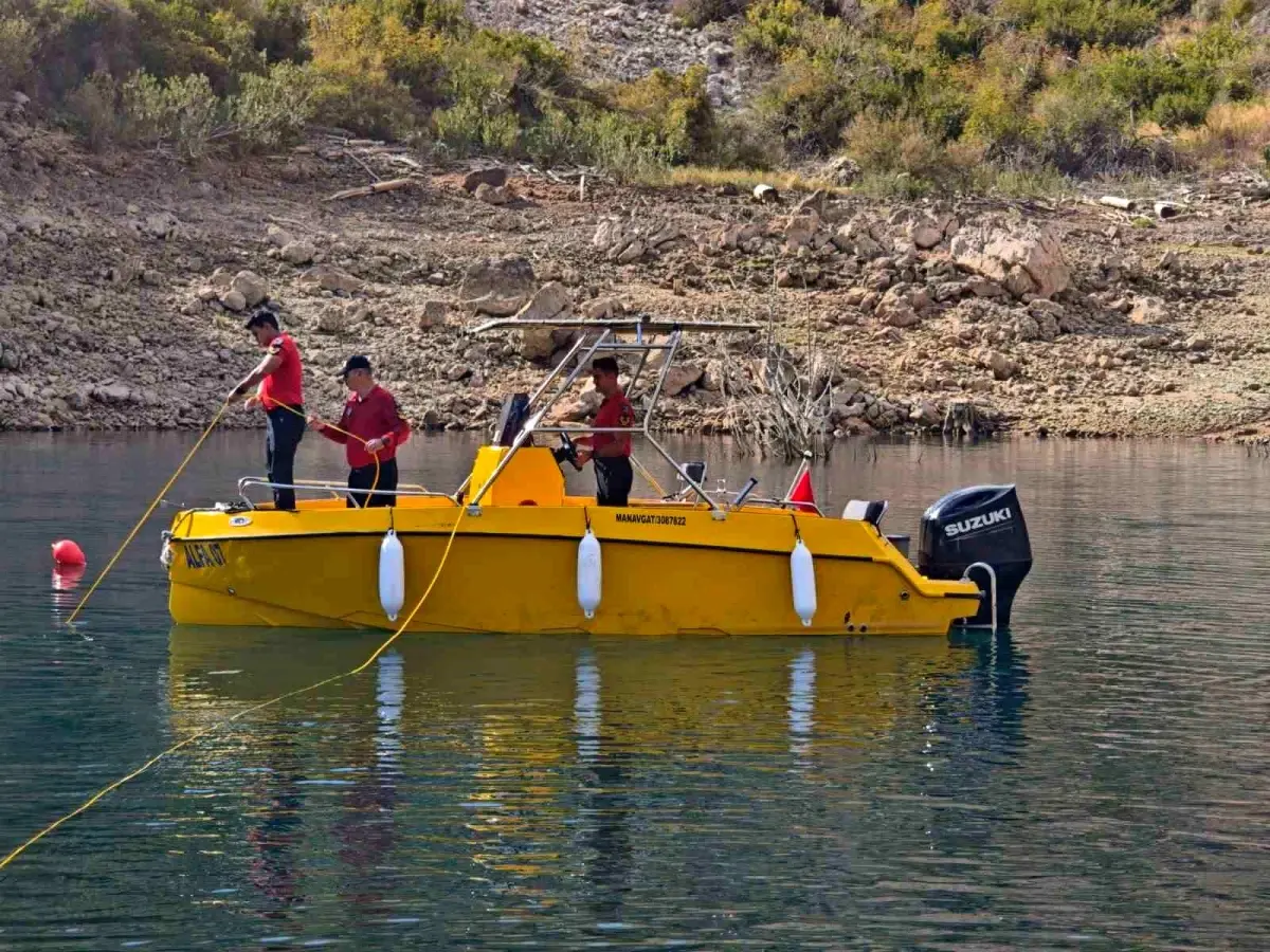 Oymapınar'da Kaybolan Turist İçin Arama Devam Ediyor