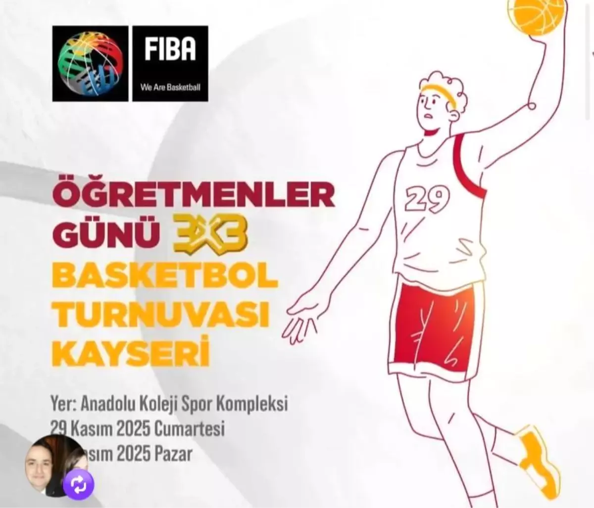 Öğretmenler Günü'nde Basketbol Turnuvası