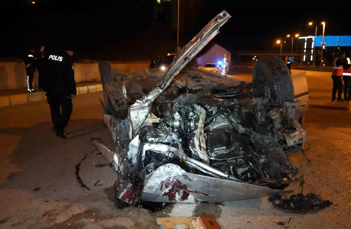 Kırıkkale'de Feci Kaza: 1 Ağır Yaralı