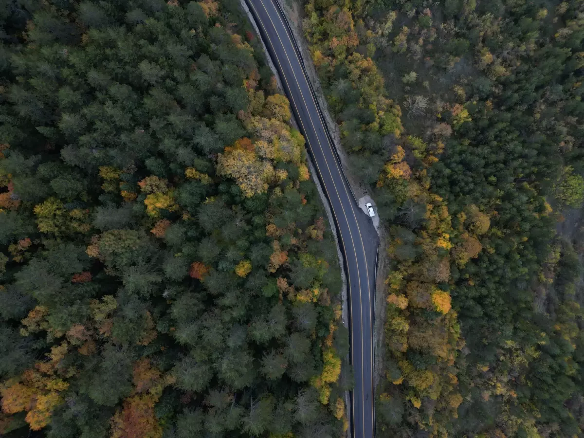 Ahmetusta Geçidi'nde Sonbahar Güzelliği