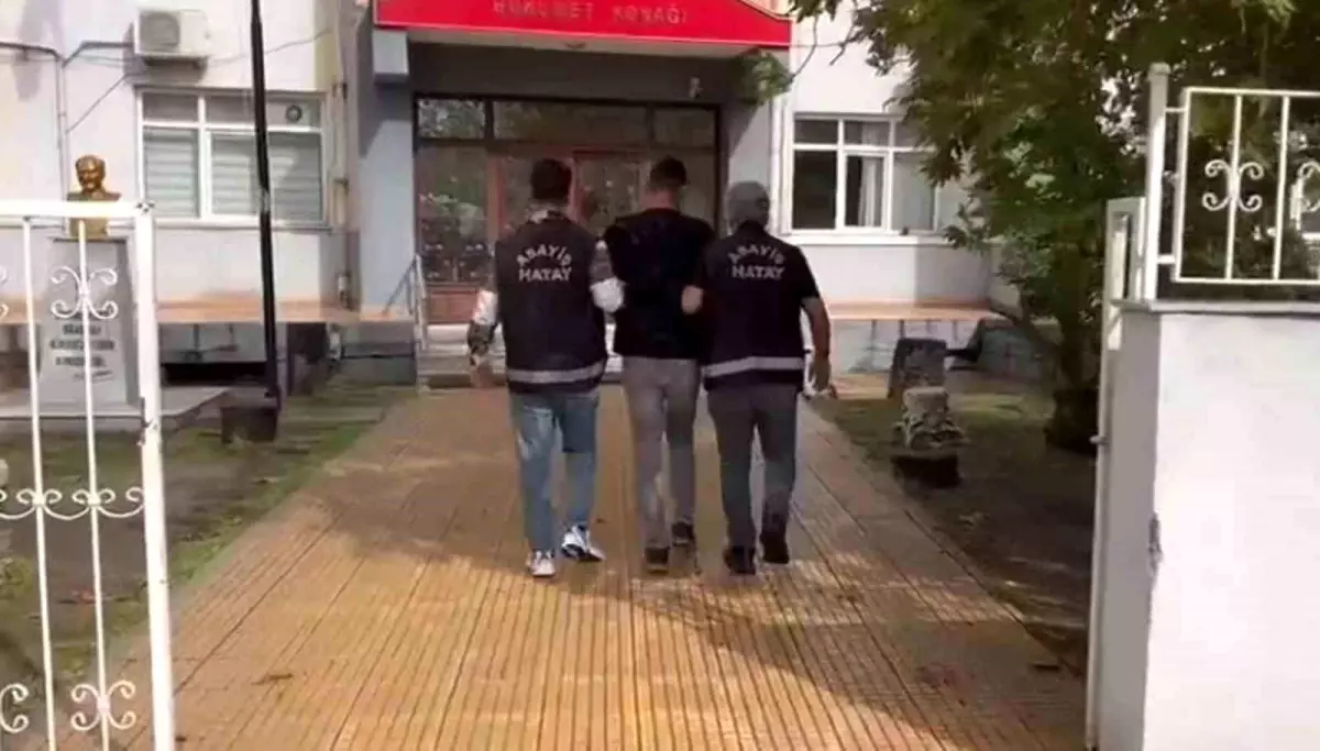 Hatay'da Hırsızlık Suçlusu Yakalandı