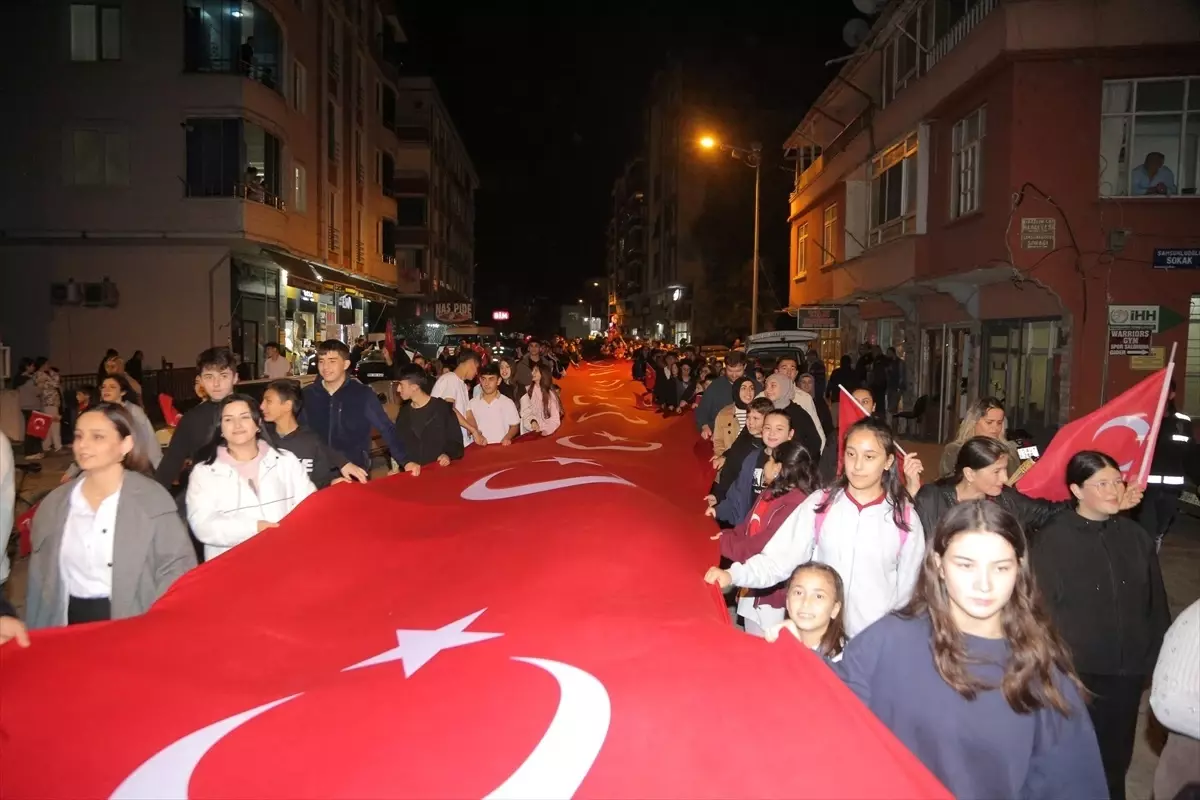 Çarşamba'da Cumhuriyet Bayramı Kutlaması