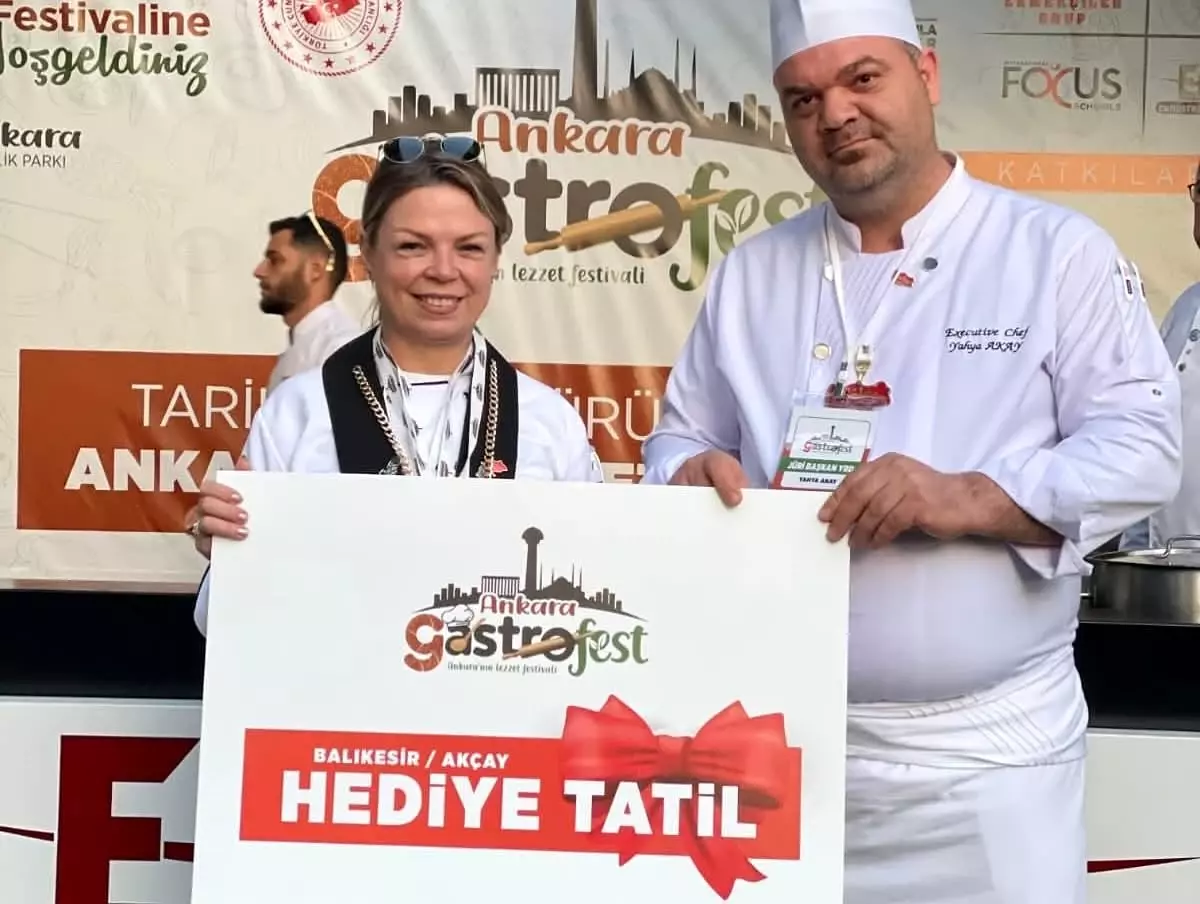 Kütahya'nın Şefleri Ankara Gastronomi Festivali'nde Başarı Elde Etti