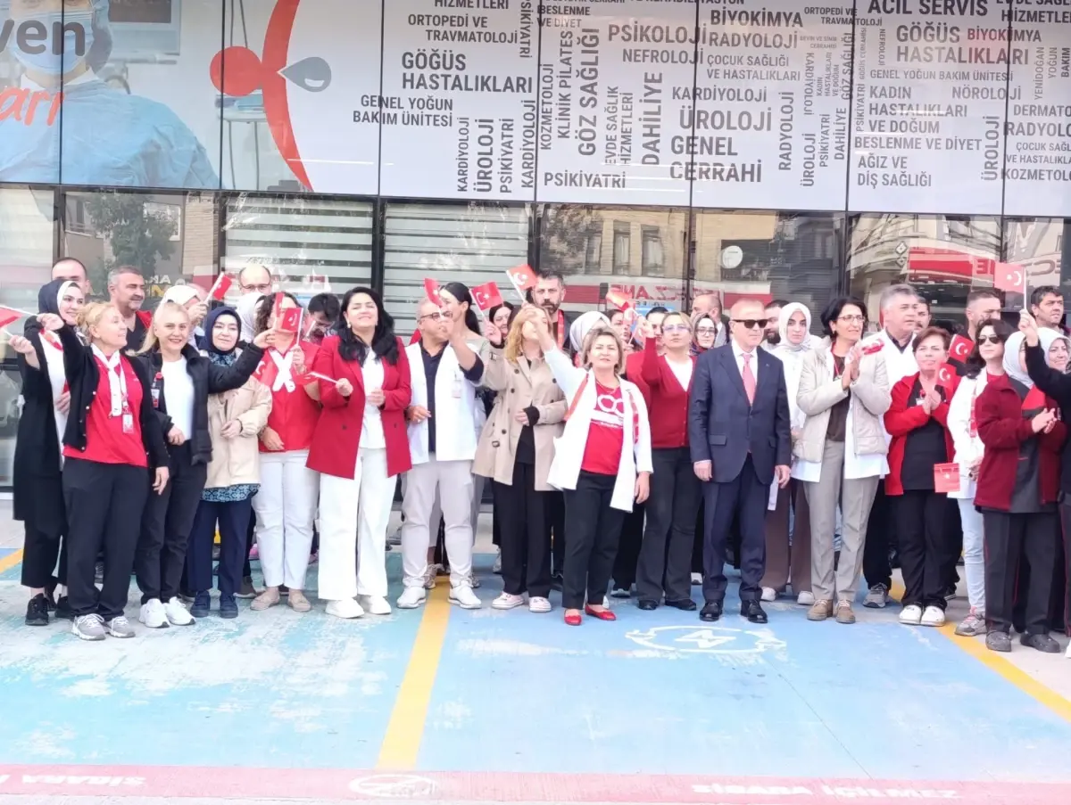 Özel Ankara Ortadoğu Hastanesi'nde 29 Ekim Coşkusu