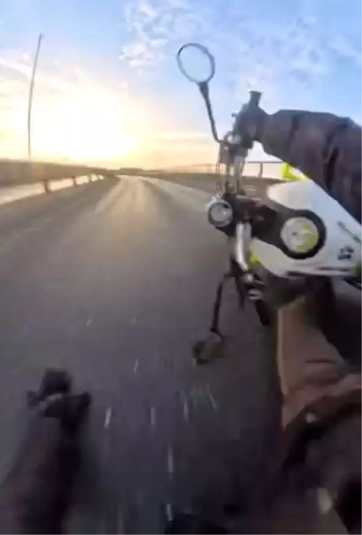 Esenyurt'ta Motosiklet Kazası