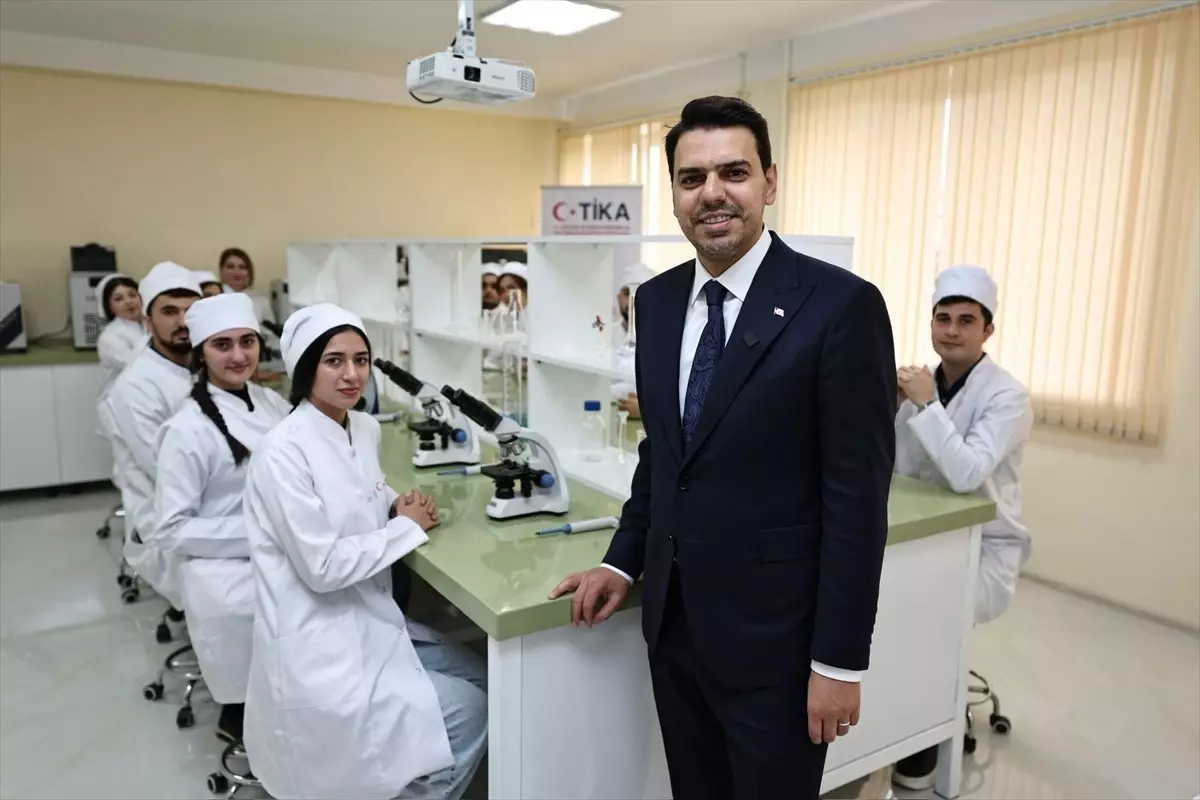 TİKA'dan Azerbaycan'a Eczacılık Laboratuvarı