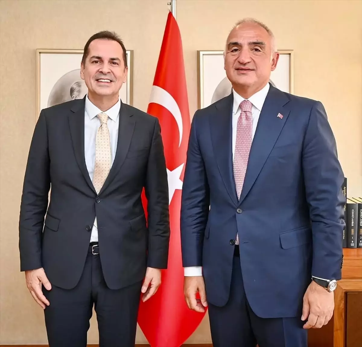 Ersoy, Antalyaspor Başkanı Perçin'i Kabul Etti