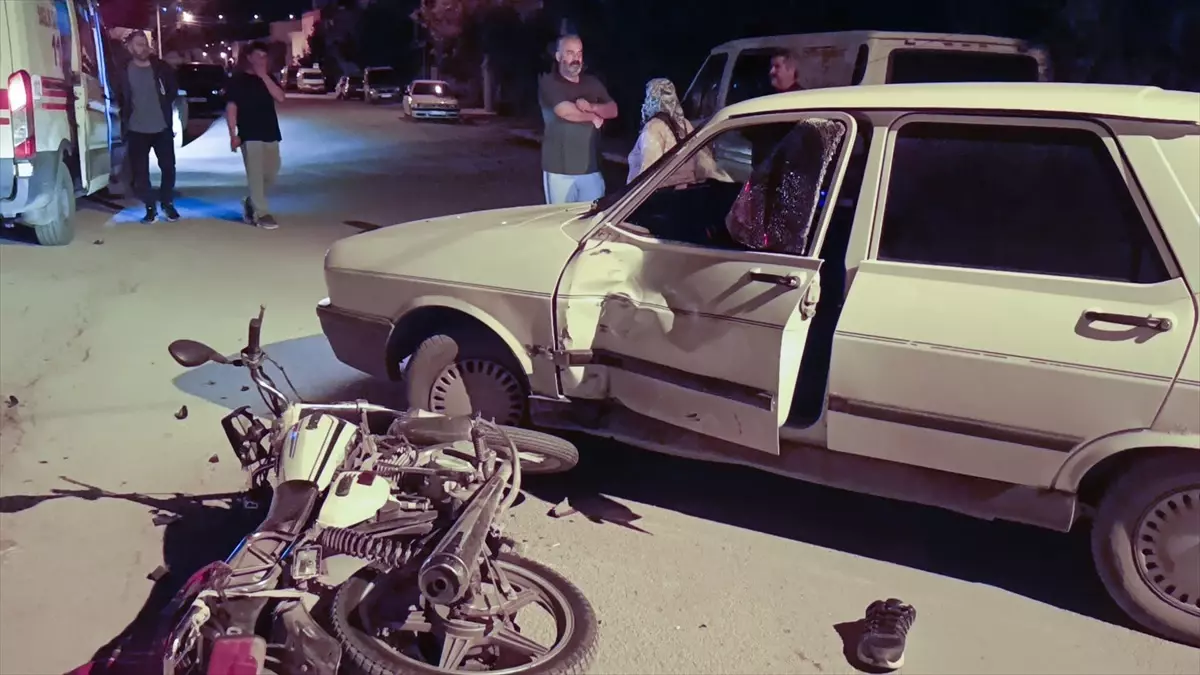 Kozan'da Motosiklet Kazası: 1 Yaralı