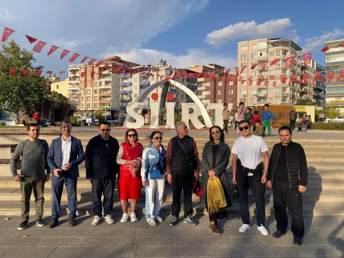 Yabancı Basın Mensupları Siirt'i Ziyaret Etti