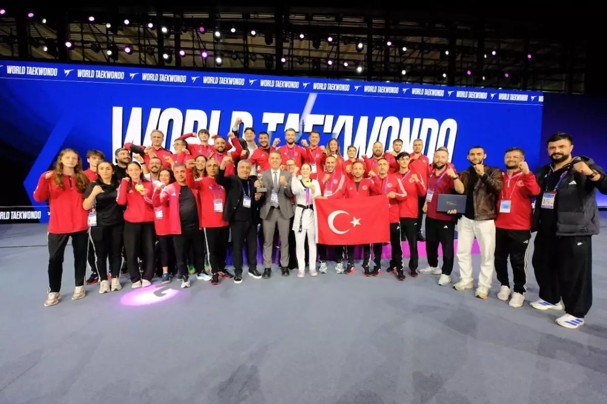 Türkiye, Taekwondo Şampiyonası'nda Altın Madalya Kazandı
