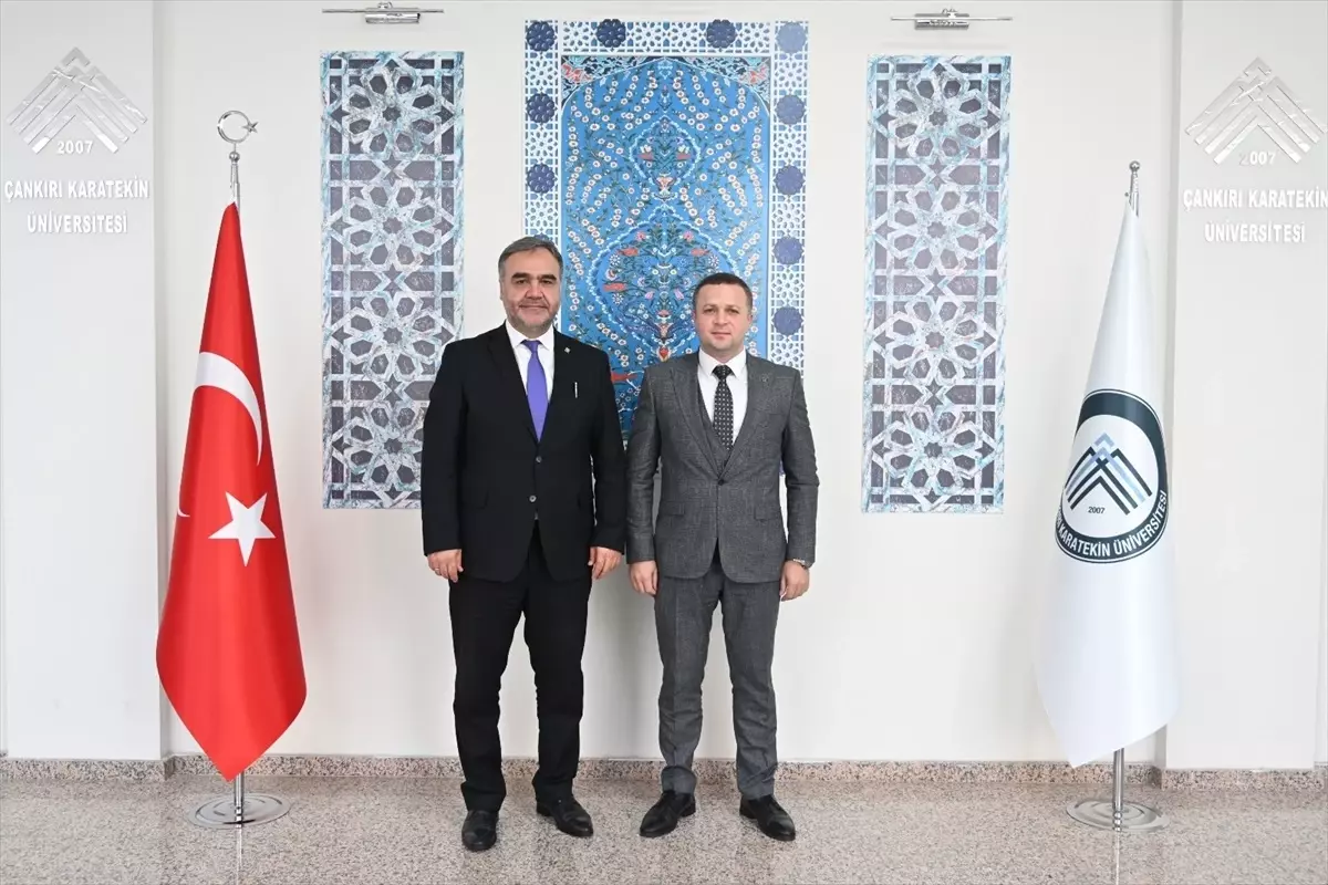 AA Bölge Müdürü'nden ÇAKÜ'ye Ziyaret