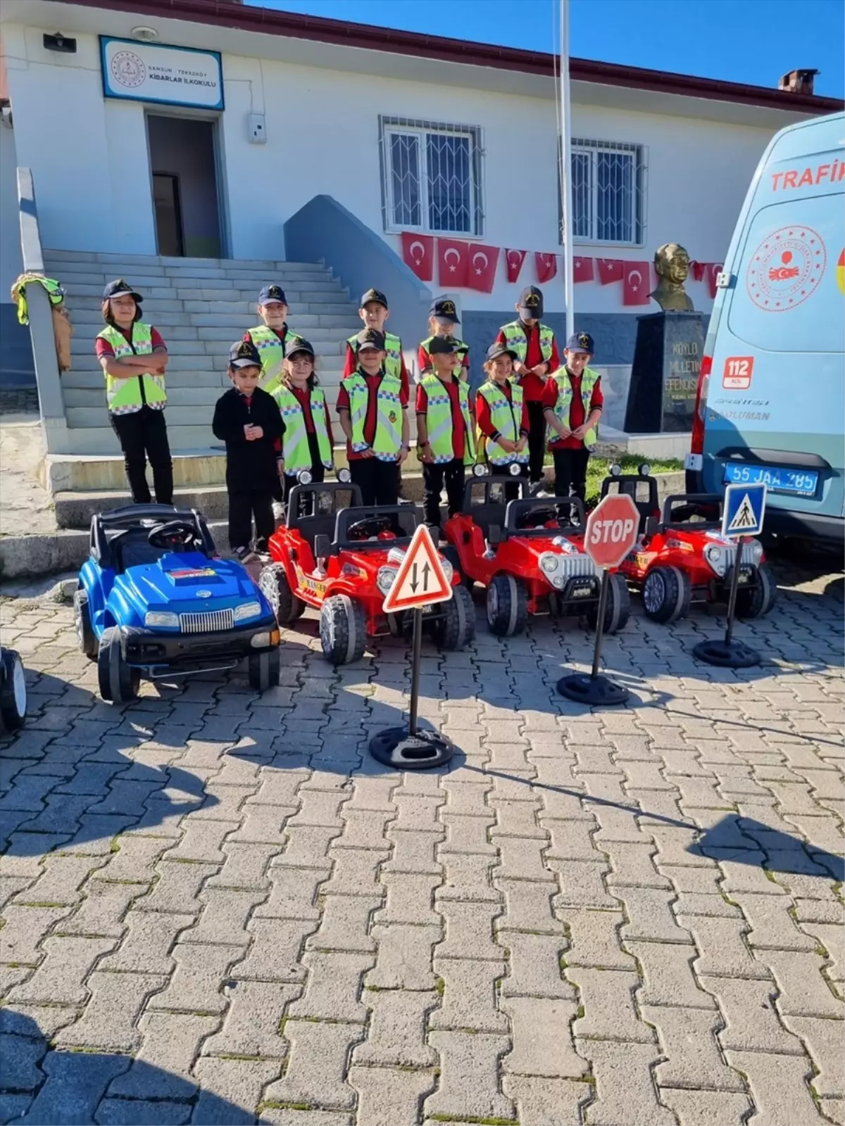 Tekkeköy'de Trafik Eğitimi Düzenlendi