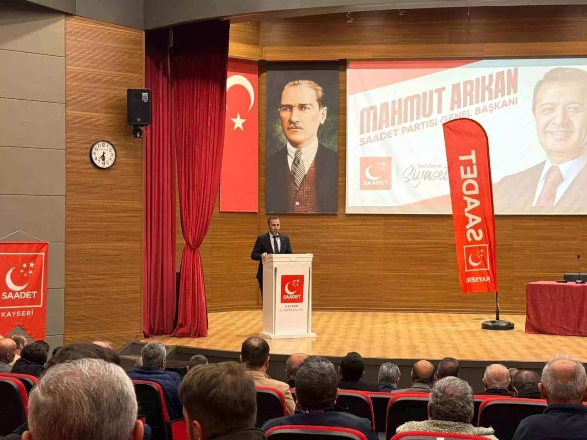 Saadet Partisi'nden Ekonomik Çözüm Vurgusu