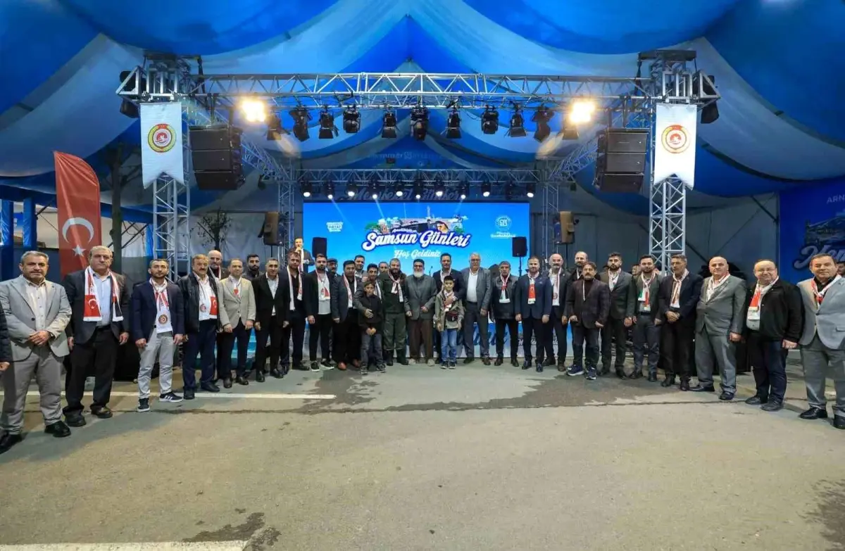 Arnavutköy'de Samsun Kültürü Şenliği Yaşandı