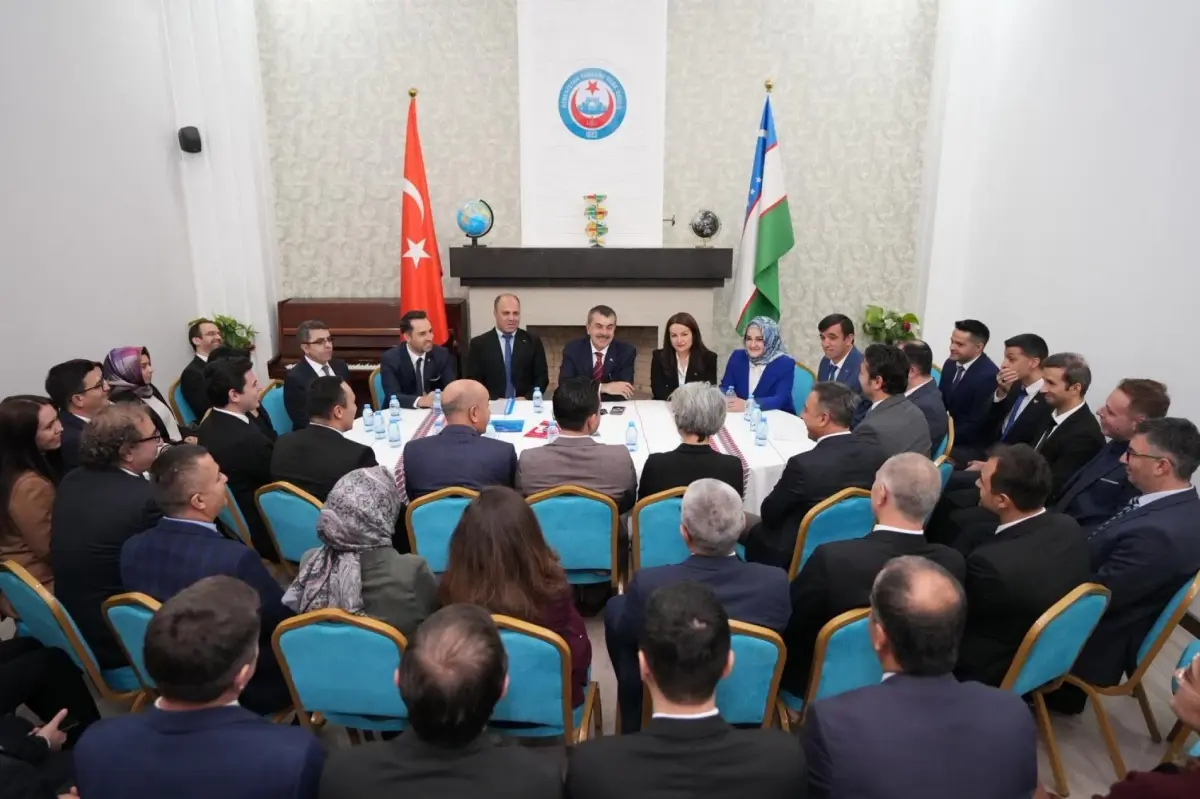 Bakan Tekin'in Taşkent Ziyareti