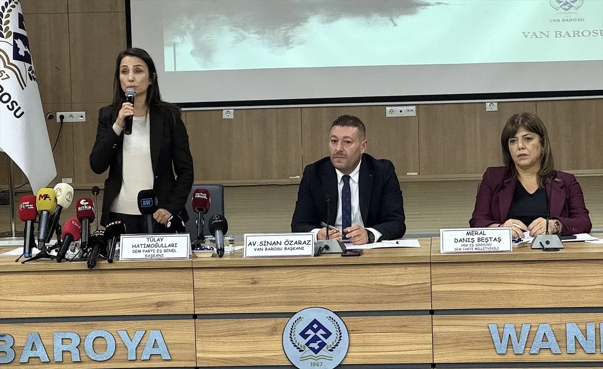 Hatimoğulları Van'da Barış Sürecini Vurguladı