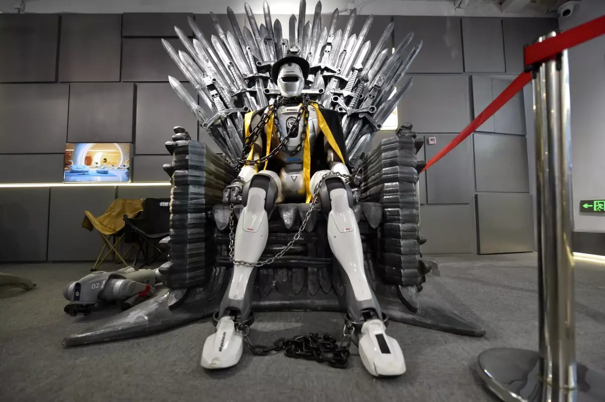 Shenzhen'de İnsansı Robot Gösterisi