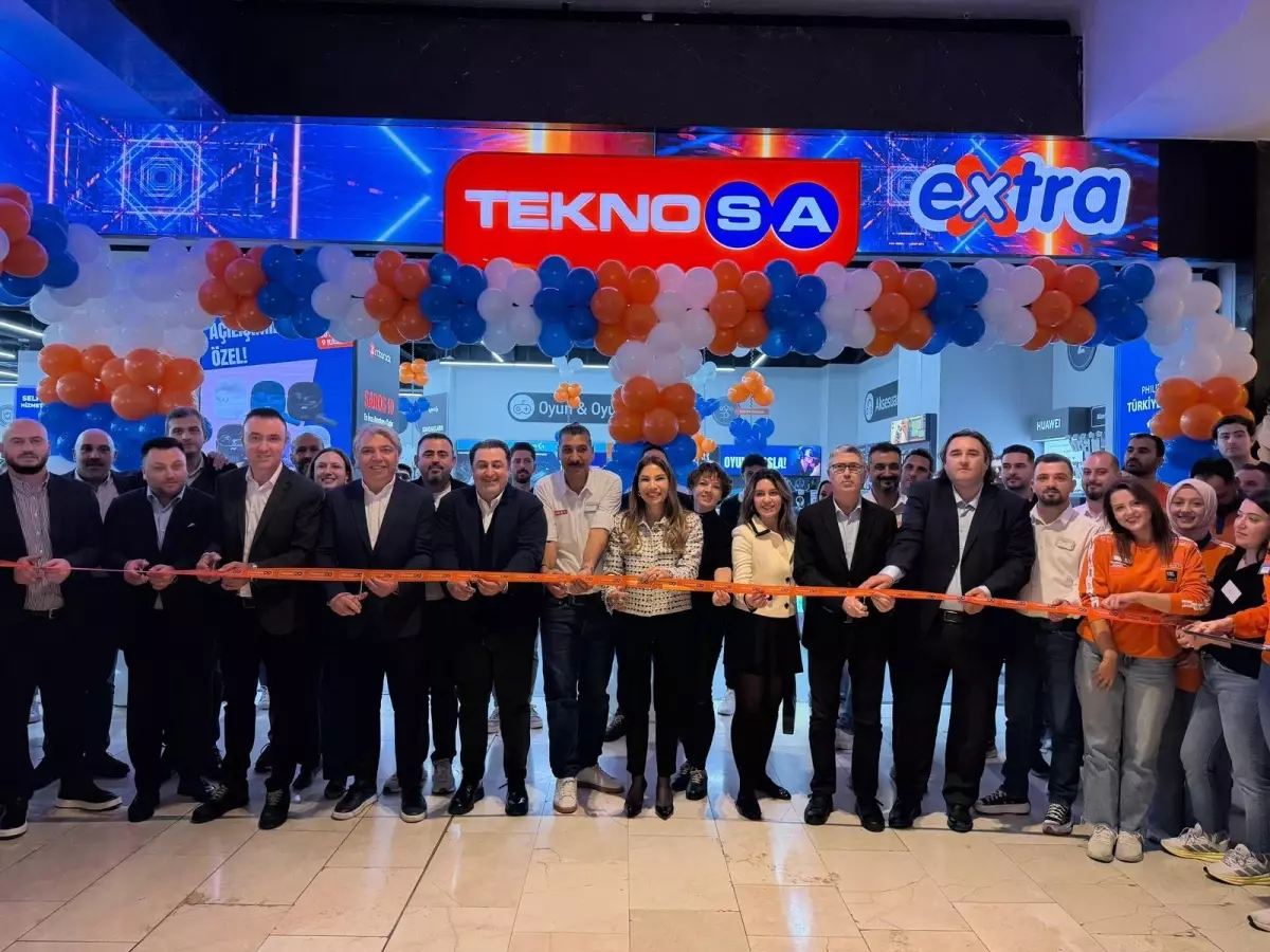 Teknosa, Samsun'da Üçüncü Mağazasını Açtı