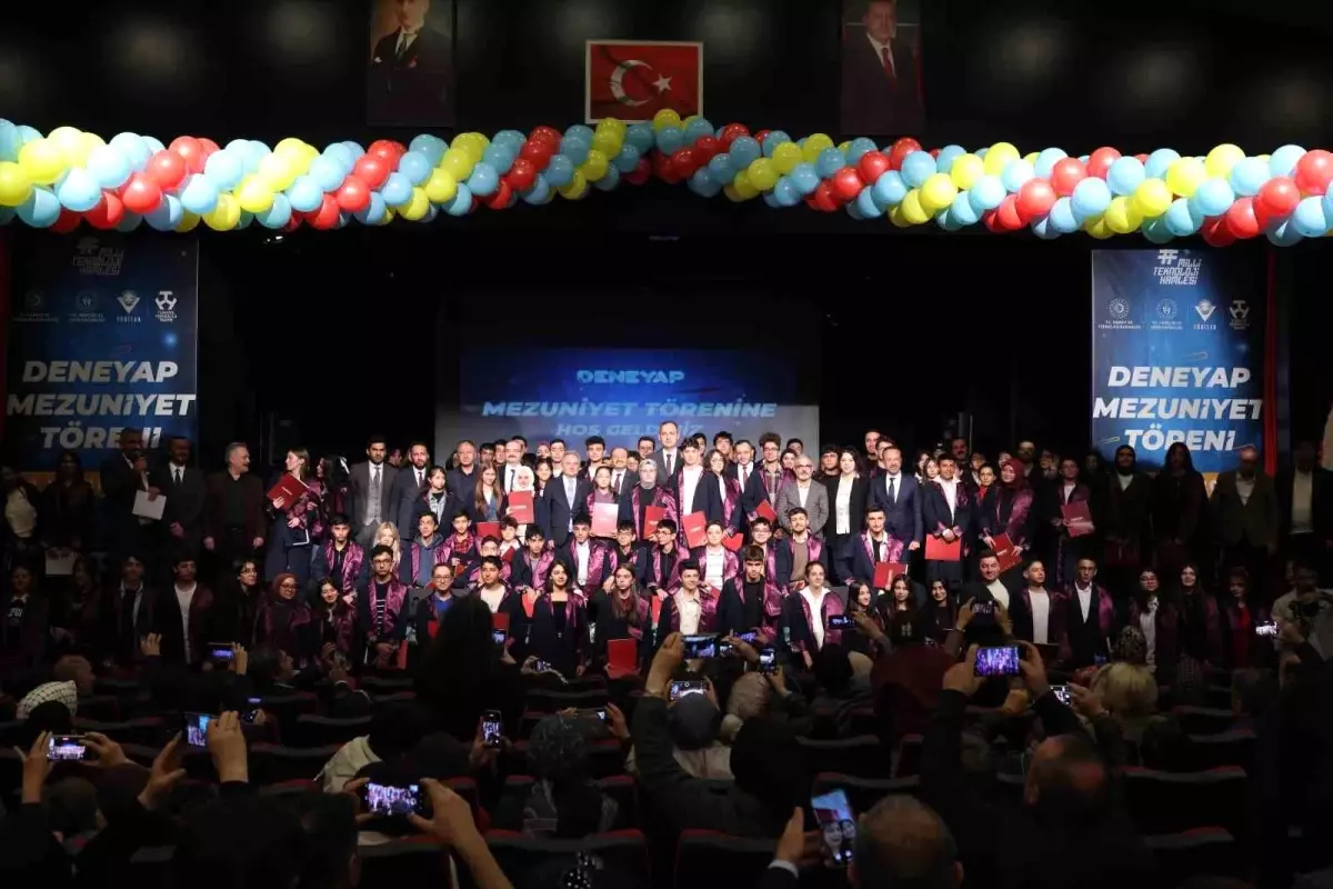 DENEYAP Türkiye Projesi'nden Erzurum'da 224 Öğrenci Mezun Oldu