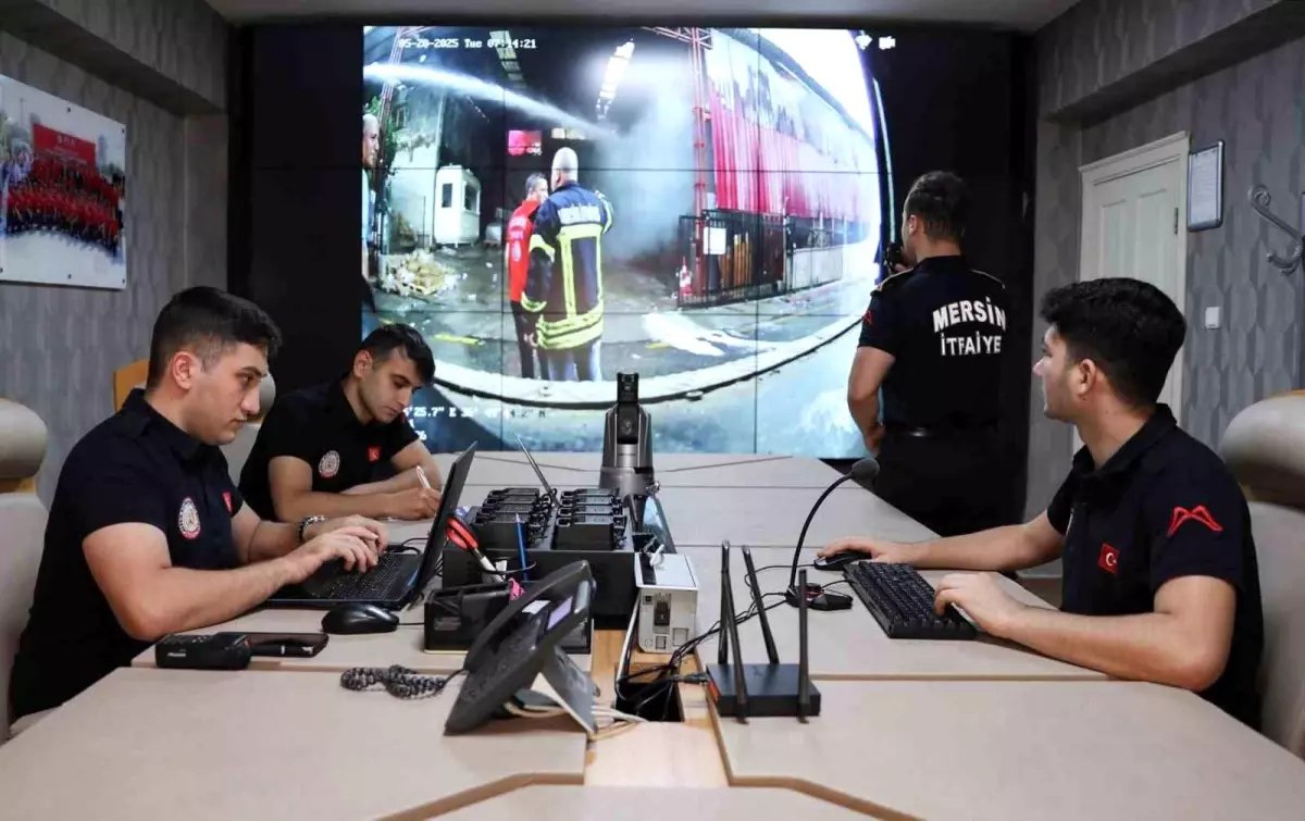 Mersin'de Uzaktan İzleme Sistemi ile Yangın ve Arama-Kurtarma Operasyonları Daha Etkin