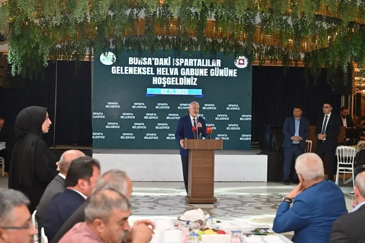 Bursa'da Ispartalılar Buluştu