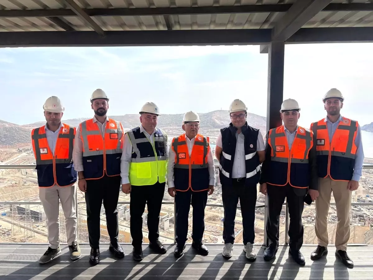Başkan Büyükkılıç; Akkuyu Nükleer Güç Santrali'ni inceledi