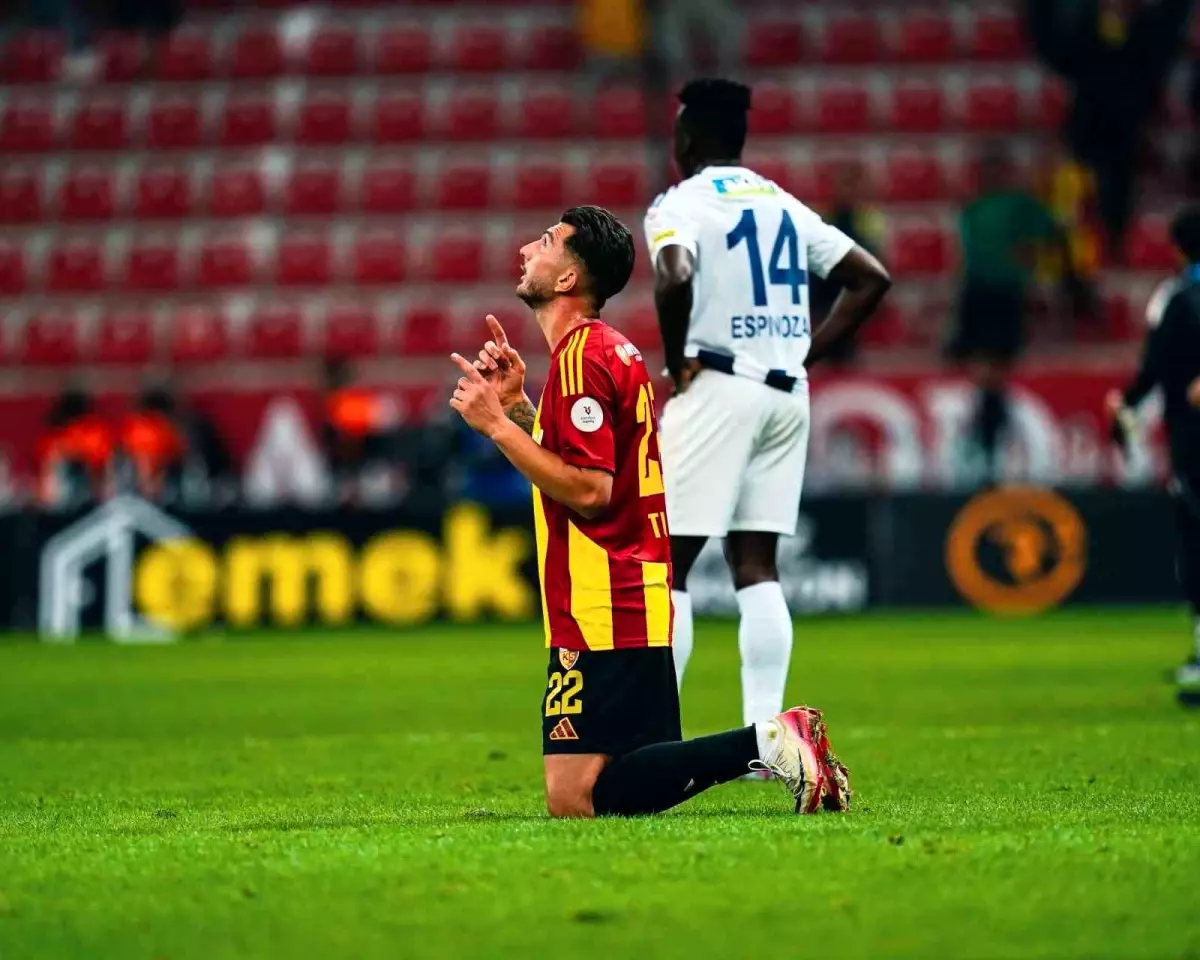 Tuci'den Gol Şovu: Kayserispor 3 Puan Aldı